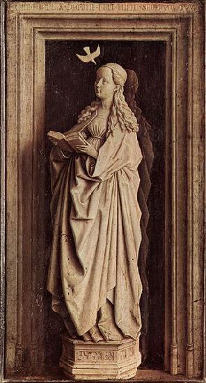 Jungfrau der Verkundigung, Jan Van Eyck